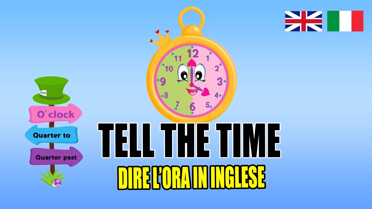 dire-l-ora-in-inglese-tell-the-time-in-english-rainbow-magic-english