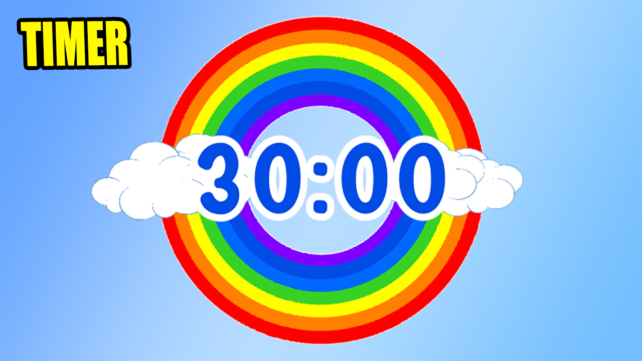 30 Minute Timer Countdown with Music | Timer 30 minuti con musica ...