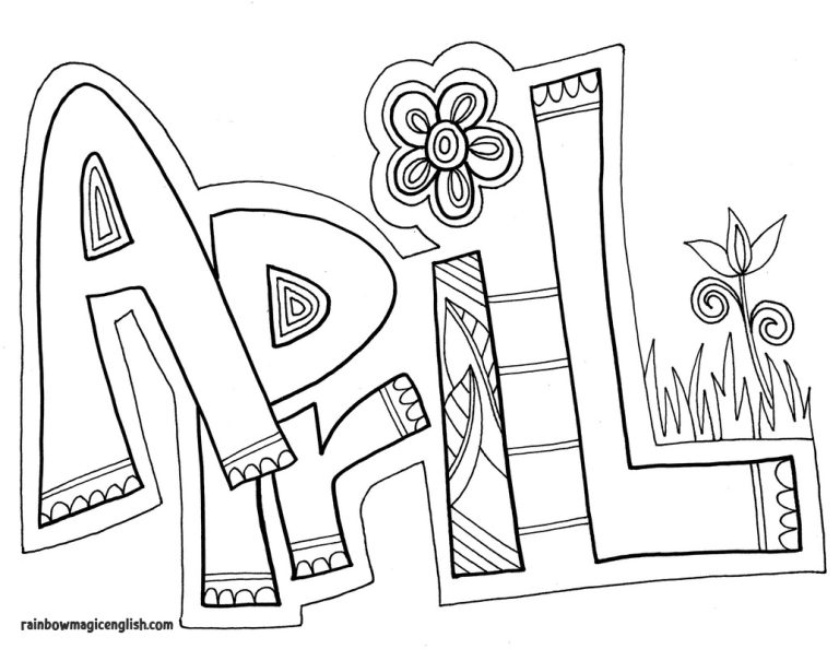 Disegni mesi dell anno inglese rainbow magic english