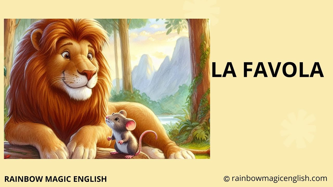 La Cerva E Il Leone Versione Greco La Favola – Il racconto fantastico | La favola Il Leone e Il topo